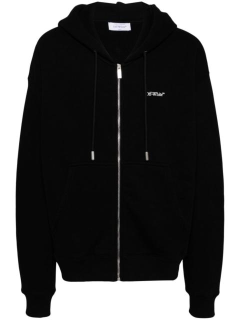 Off-White graphic print hooded jackets