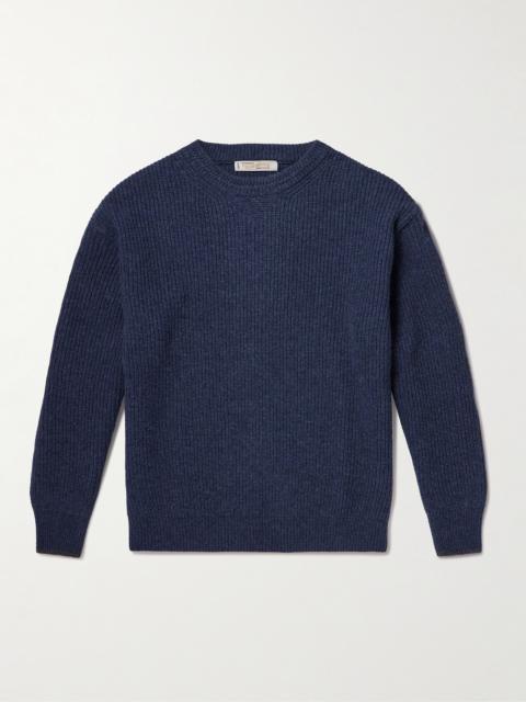 FrizmWORKS Patch Wool-Blend Sweater