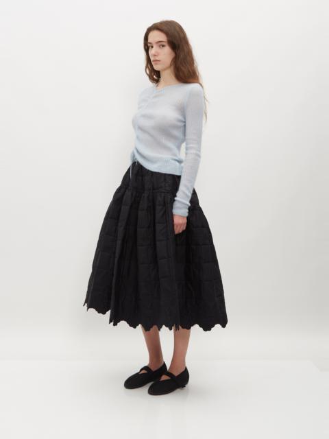 CECILIE BAHNSEN Quilted Patchwork Skirt