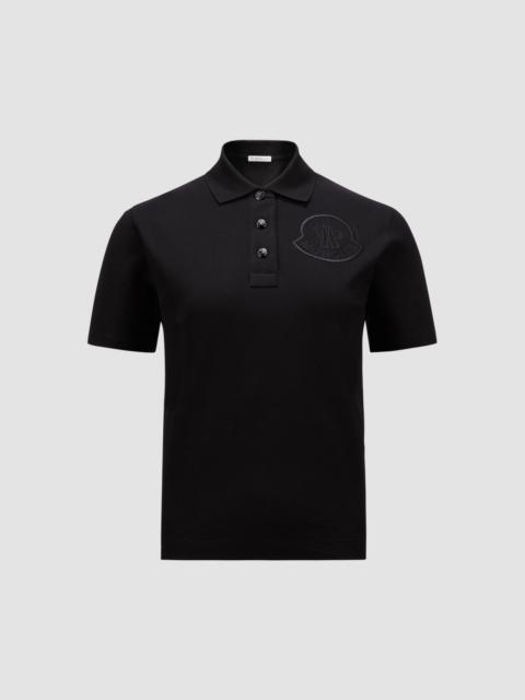 Moncler Embroidered Logo Polo Shirt