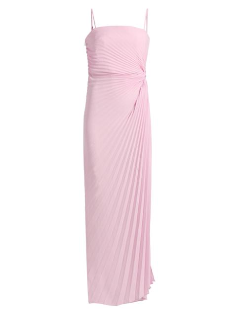 A.L.C. Women's Layla Strapless Pleated Gown - Wisteria