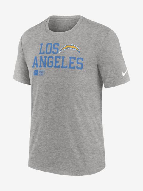 Los Angeles Chargers Overlap Lockup Men's Nike NFL T-Shirt