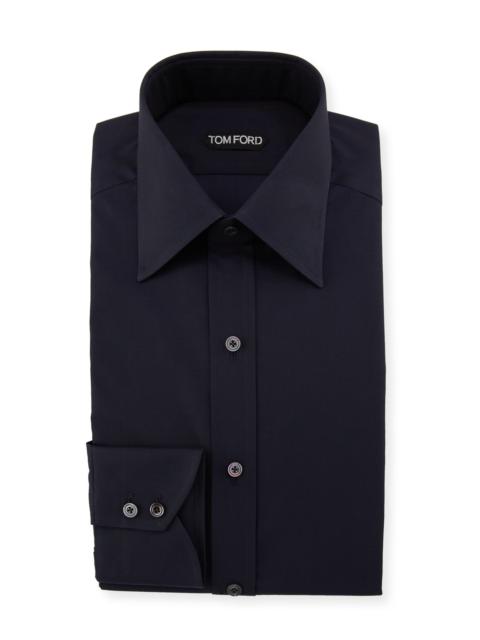 Men's Solid Dress Shirt