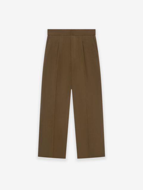 Moleskin Wide Leg Trouser