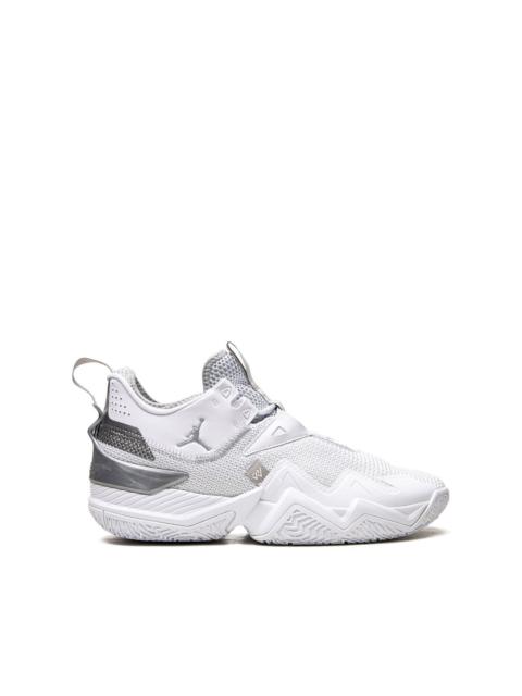 Westbrook One Take "White / Metallic Silver" sneakers