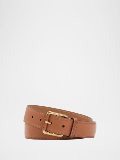 Ralph Lauren Men's Roller-Buckle Leather Belt, 35mm
