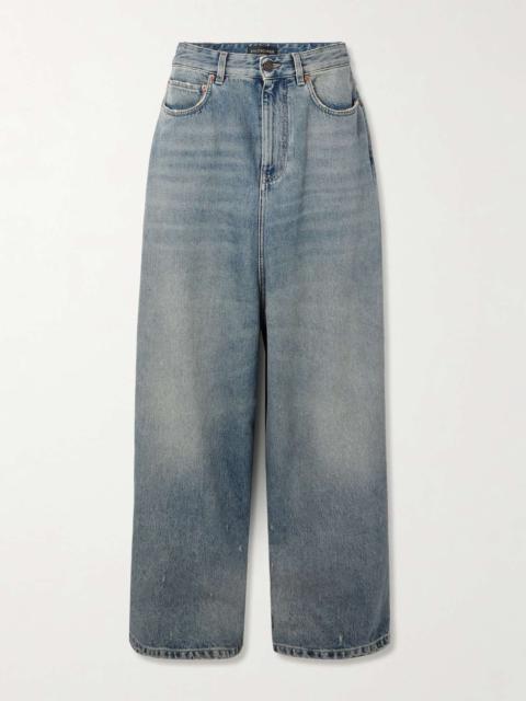 BALENCIAGA Distressed oversized jeans