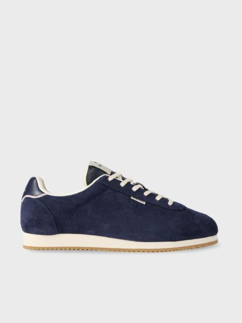 Paul Smith Dark Navy Suede 'Atlanta' Trainers