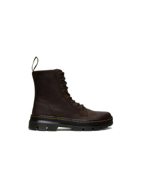 Dr. Martens Brown Combs Casual Boots