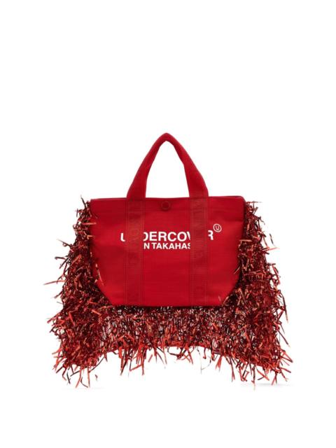 UNDERCOVER Fringed handbag
