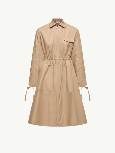 Moncler Cotton Poplin Shirt Dress