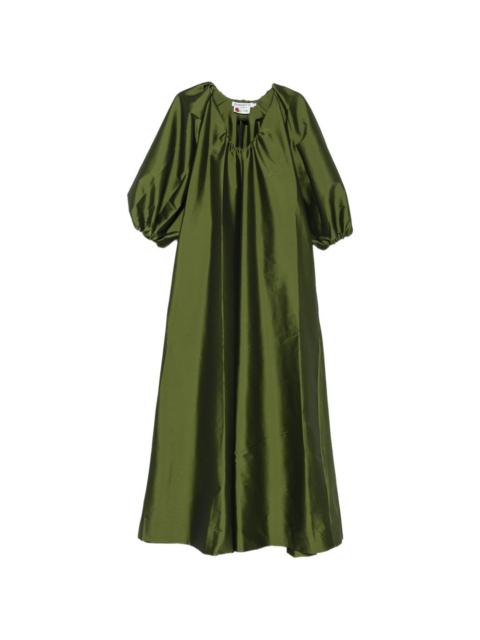 BERNADETTE George puff-sleeve maxi dress
