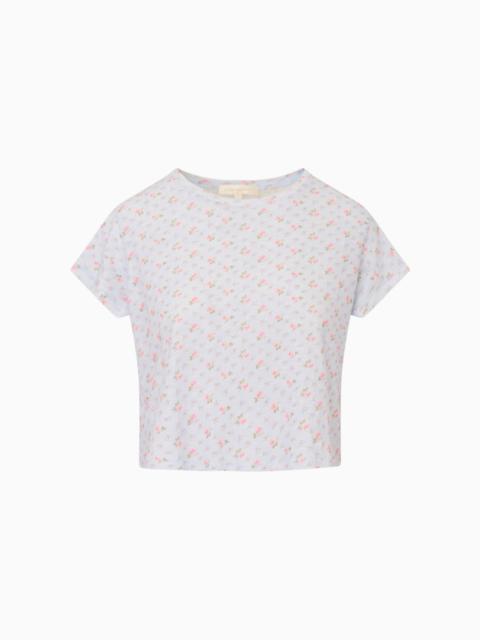 LoveShackFancy Sweetheart Rubin Cropped Tee