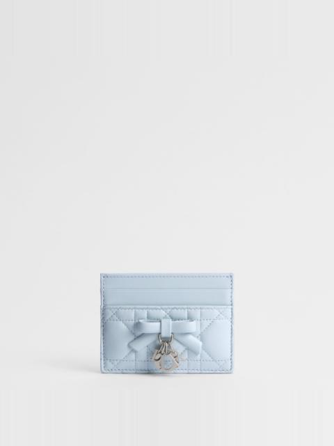 Dior Lady Dior Freesia Card Holder