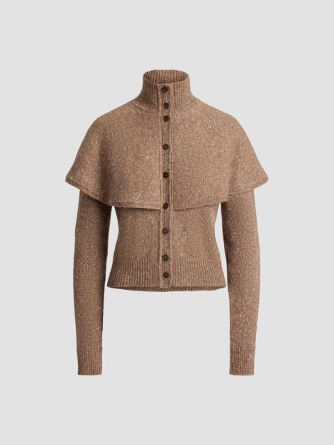 Ralph Lauren Women's Cape Cashmere Donegal Sweater - Beige