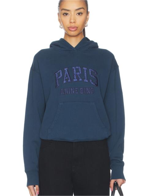 ANINE BING Debbie Shrunken Hoodie Paris