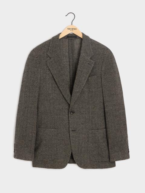 TODD SNYDER Wool Herringbone Sport Coat