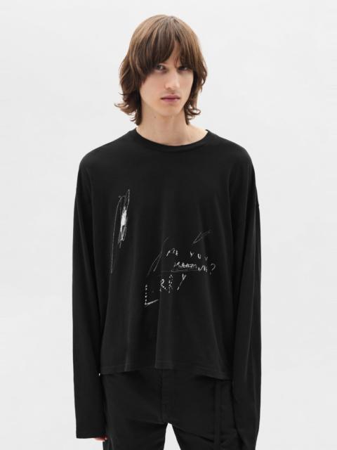 Ann Demeulemeester Emil Relax Fit Long Sleeve Boxy T
