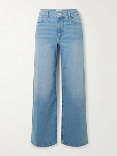 Le Slim Palazzo mid-rise straight-leg jeans Mid denim