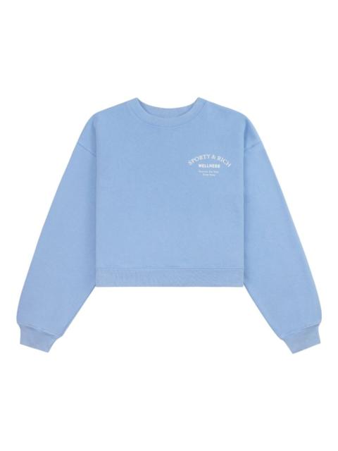 Sporty & Rich Wellness Studio cropped sweatshirt