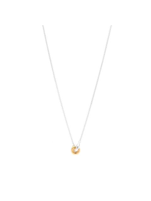 TOM WOOD Tom Wood 20.5" Sphere Double Pendant Necklace