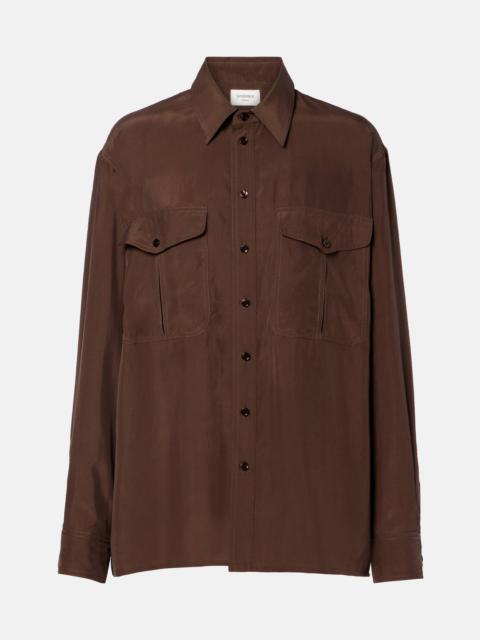 SAINT LAURENT Silk shirt