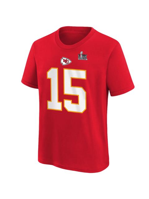 Nike Player Name & Number Tee GS "Patrick Mahomes Chiefs Super Bowl LIX" 9Z1B7NFPRECHIP
