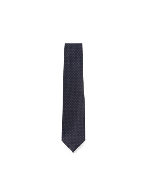 CORNELIANI geometric-print tie
