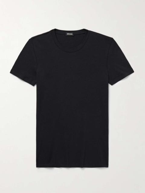 ZEGNA Stretch-Cotton Jersey T-Shirt