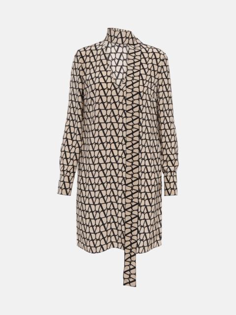 Valentino Toile Iconographe silk dress