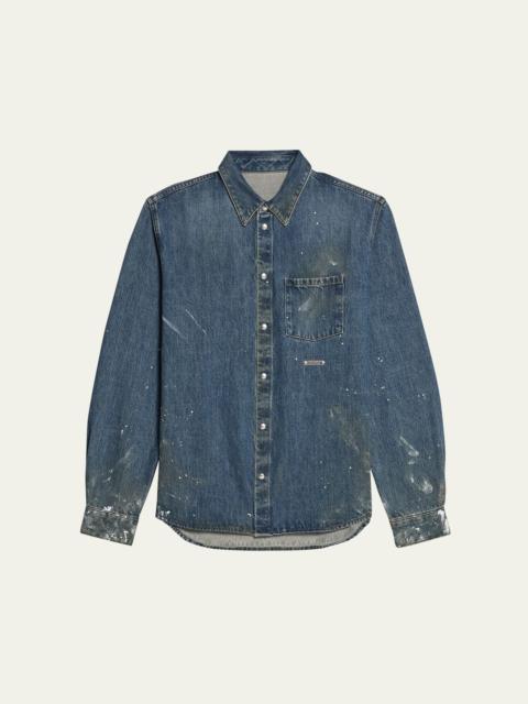 Helmut Lang Denim Shirt Jacket