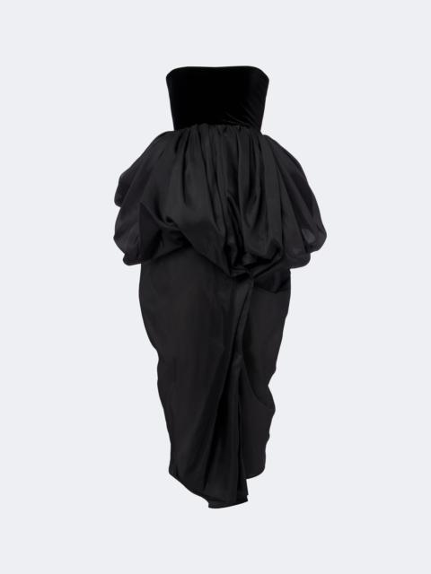 KHAITE Bronte organza bustier dress