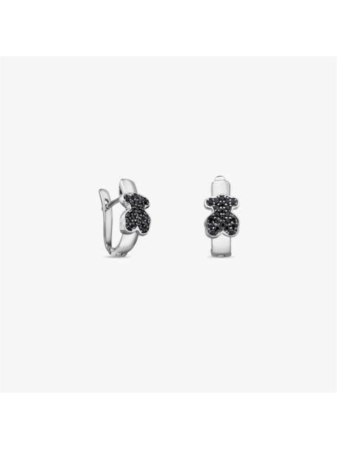TOUS Silver TOUS Gen earrings with spinels
