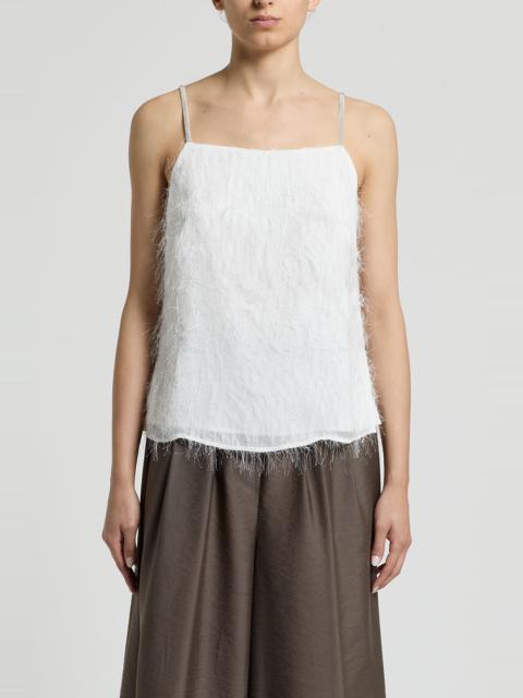 PESERICO Embellished Tank Top