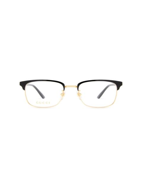GUCCI square frame glasses