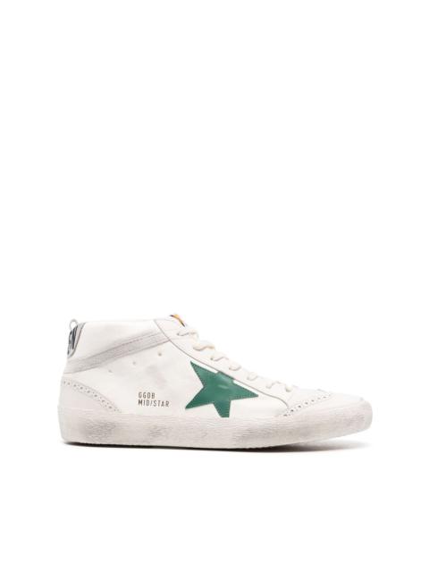 Mid Star leather sneakers