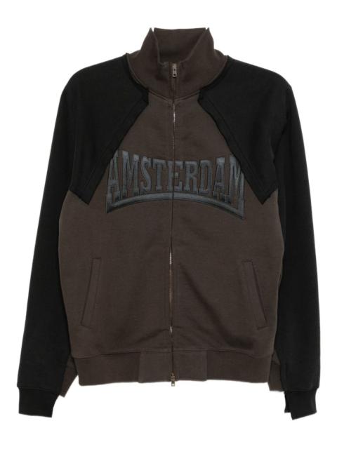 VETEMENTS slogan-embroidered jacket