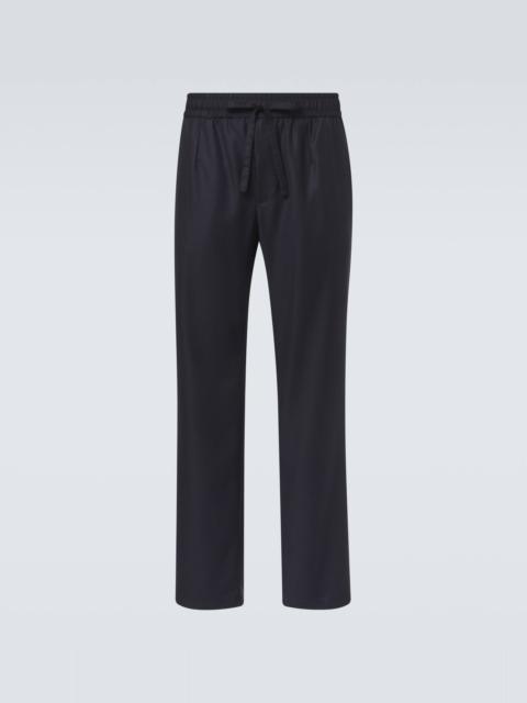 Dolce & Gabbana Virgin wool straight pants