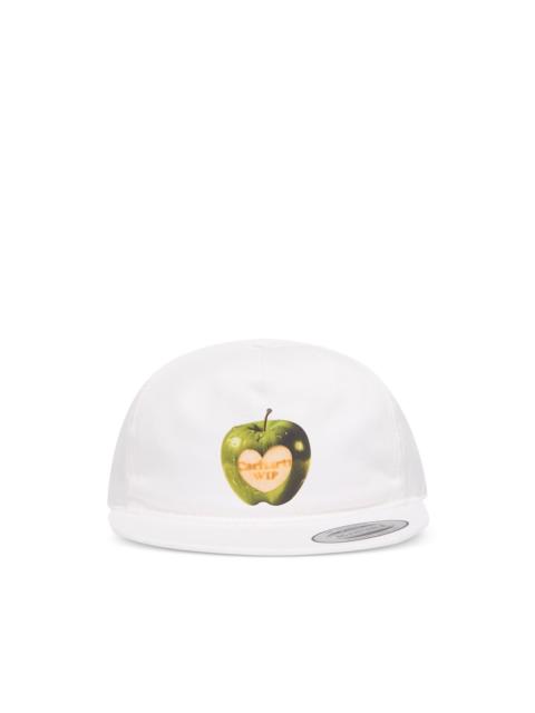 Carhartt Spoiled apple-print cap