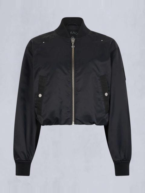 MOOSE KNUCKLES CARDIN LEATHER BOMBER JACKET