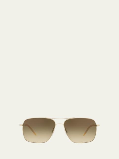 Oliver Peoples Clifton Photochromic Sunglasses, Gold