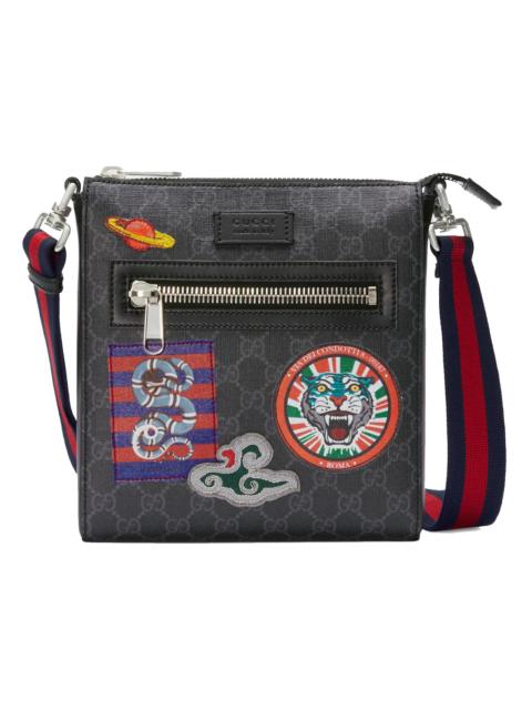 GUCCI Gucci Night Courrier Messenger GG Supreme Black/Grey