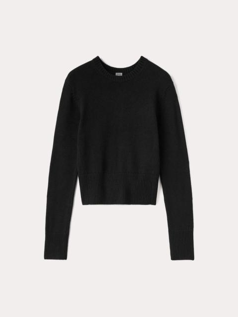 Soft silk knit black