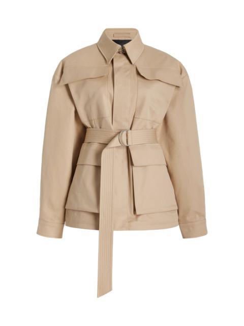 WARDROBE.NYC Cotton-Drill Parka khaki