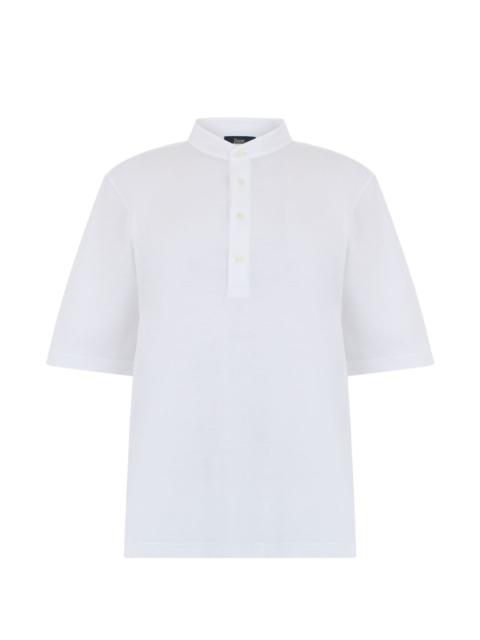 Herno button short-sleeve T-shirt