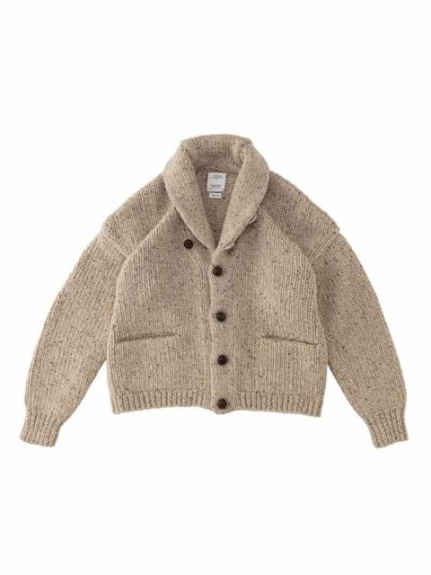 visvim COWICHAN SHORT HAND-KNIT IVORY
