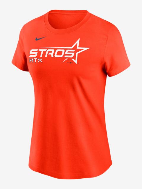 Nike Houston Astros City Connect Wordmark Women's Nike MLB T-Shirt