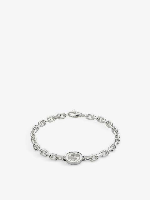 Interlocking G sterling-silver bracelet