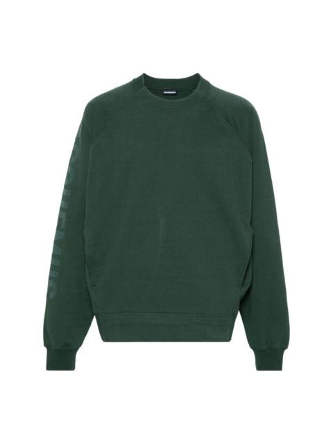 JACQUEMUS Le Sweatshirt Typo top