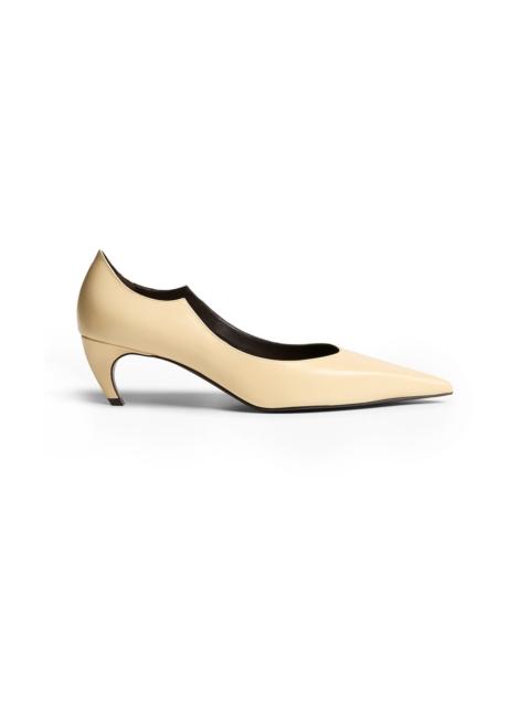 KHAITE Valerie Pump 55 yellow